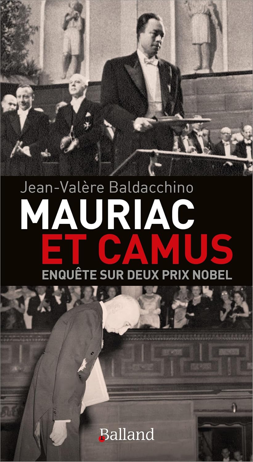 Couverture de « Mauriac et Camus » de Jean-Valère Baldacchino